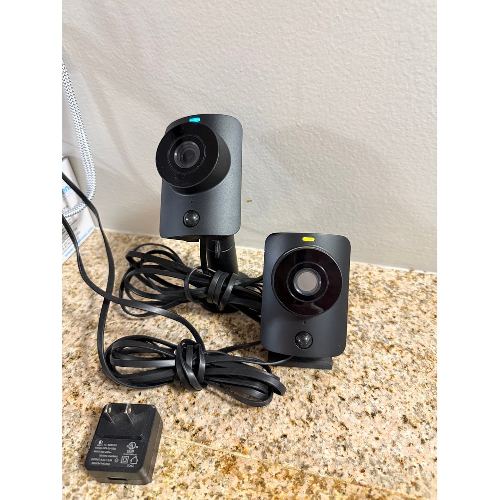 SimpliSafe Indoor Security Cameras SSCM2 | 1080p Home Surveillance w/wall mount